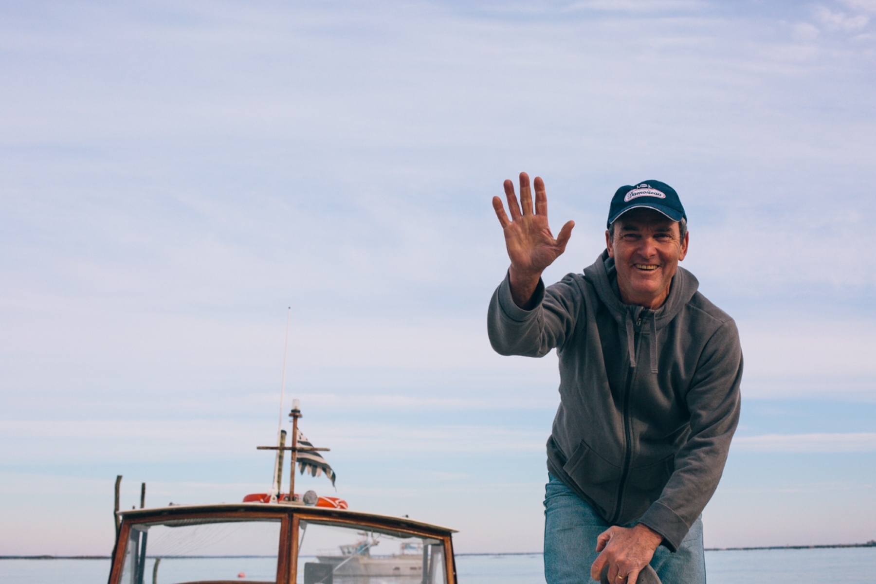 photo d'un capitaine de Pinasse