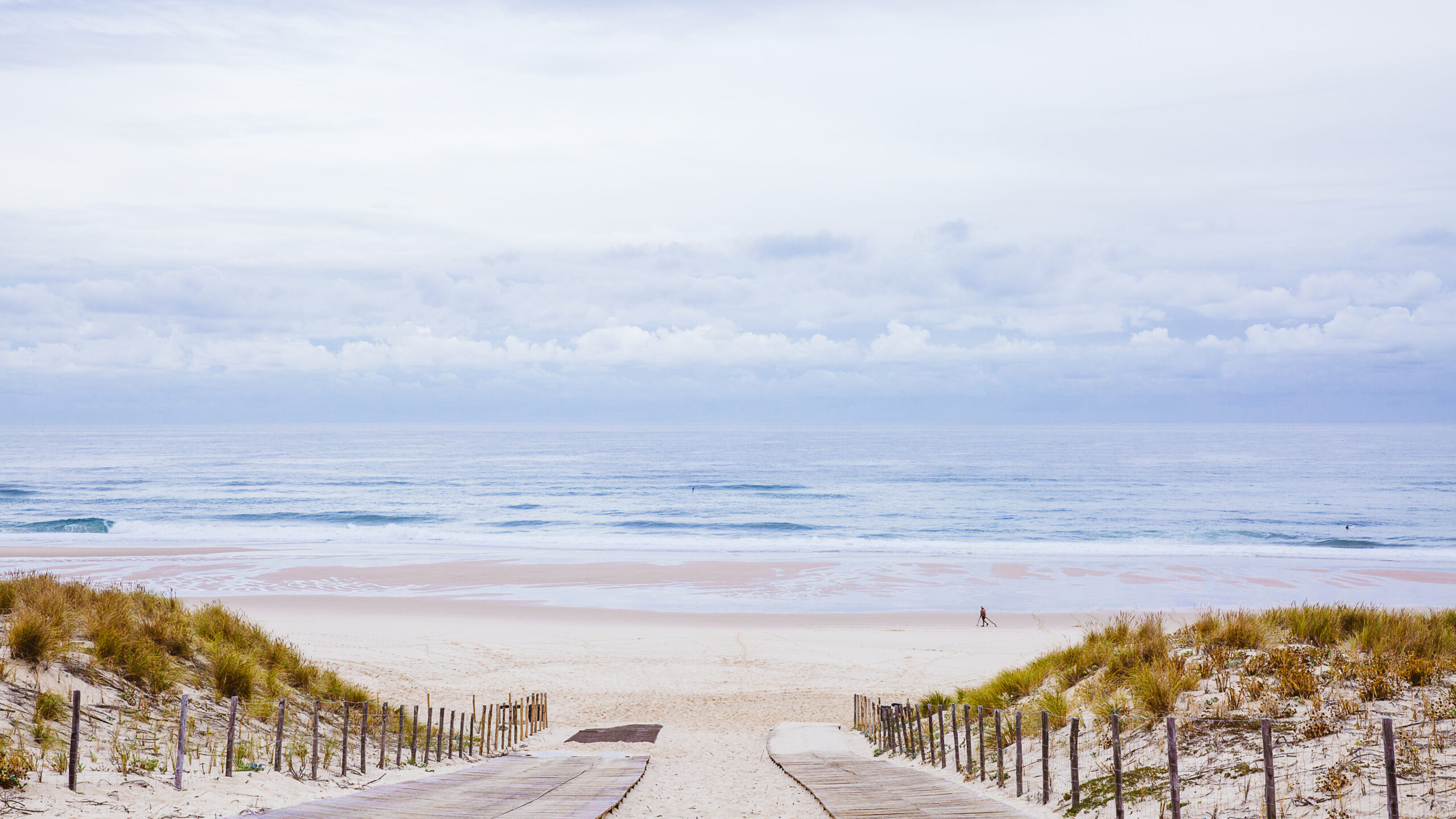 Vue sur l'entrée de l'Océan du Grand Crohot à Lège.