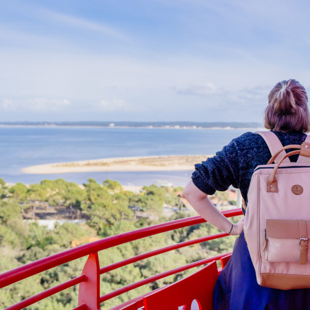 Vue du haut du phare du Cap Ferret.