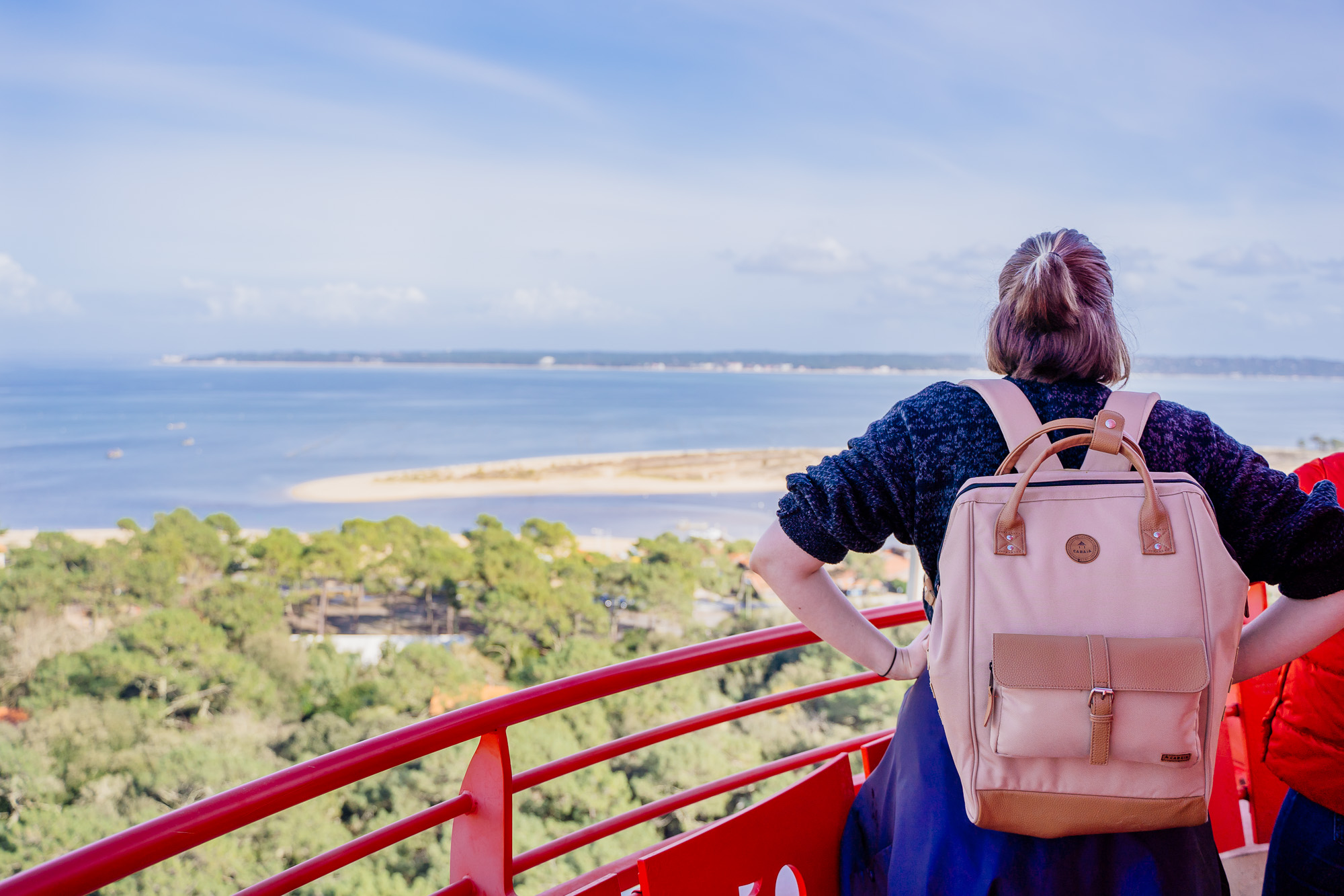 Vue du haut du phare du Cap Ferret.