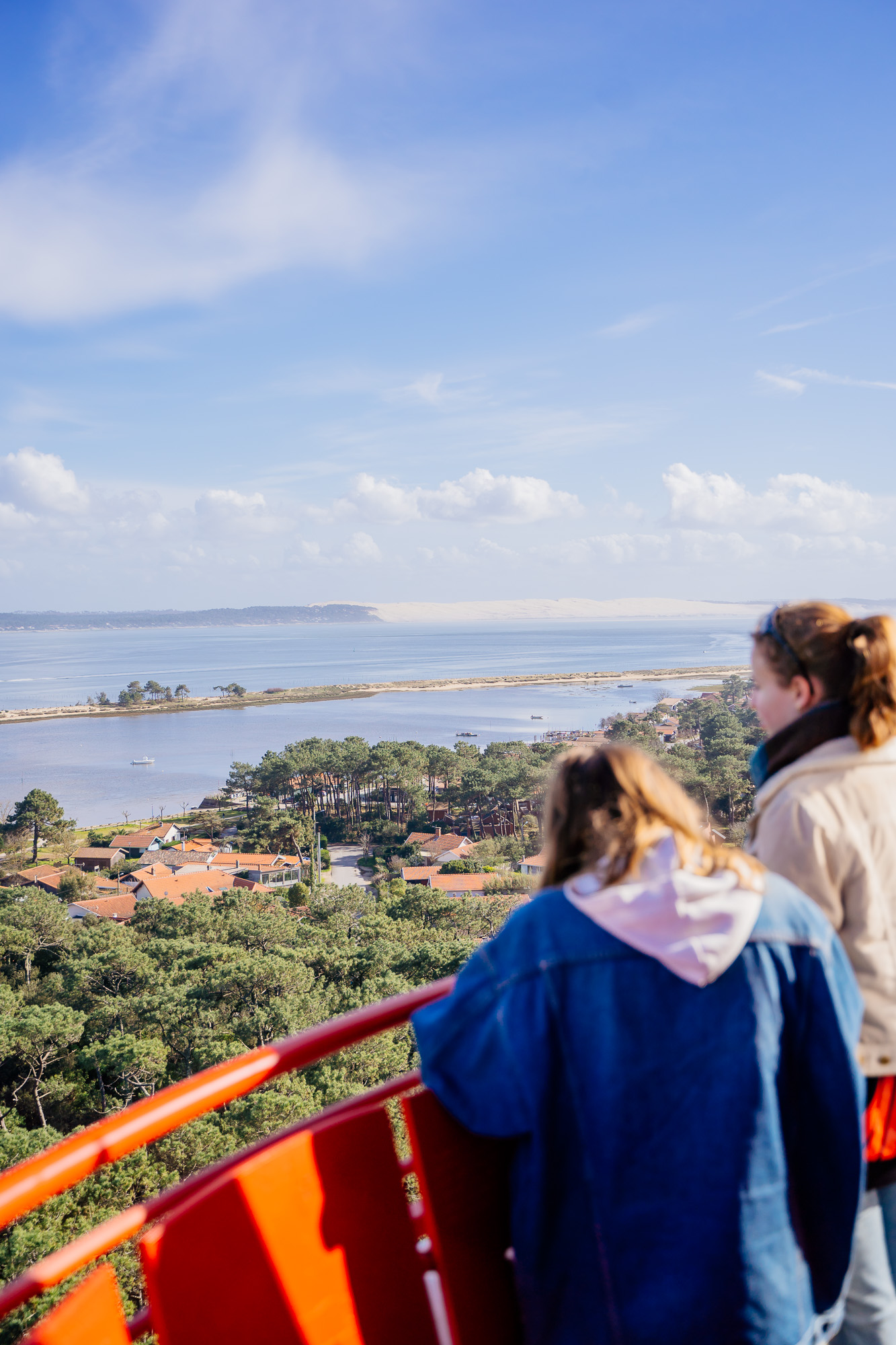 Vue du phare du Cap Ferret.
