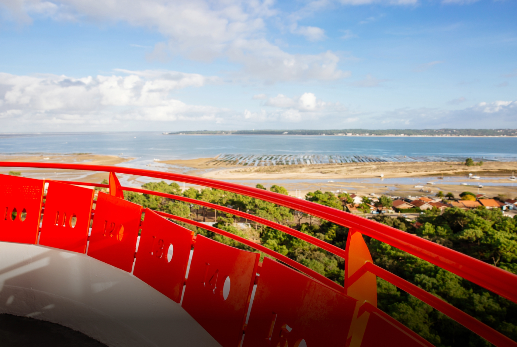 Vue du phare du Cap Ferret.