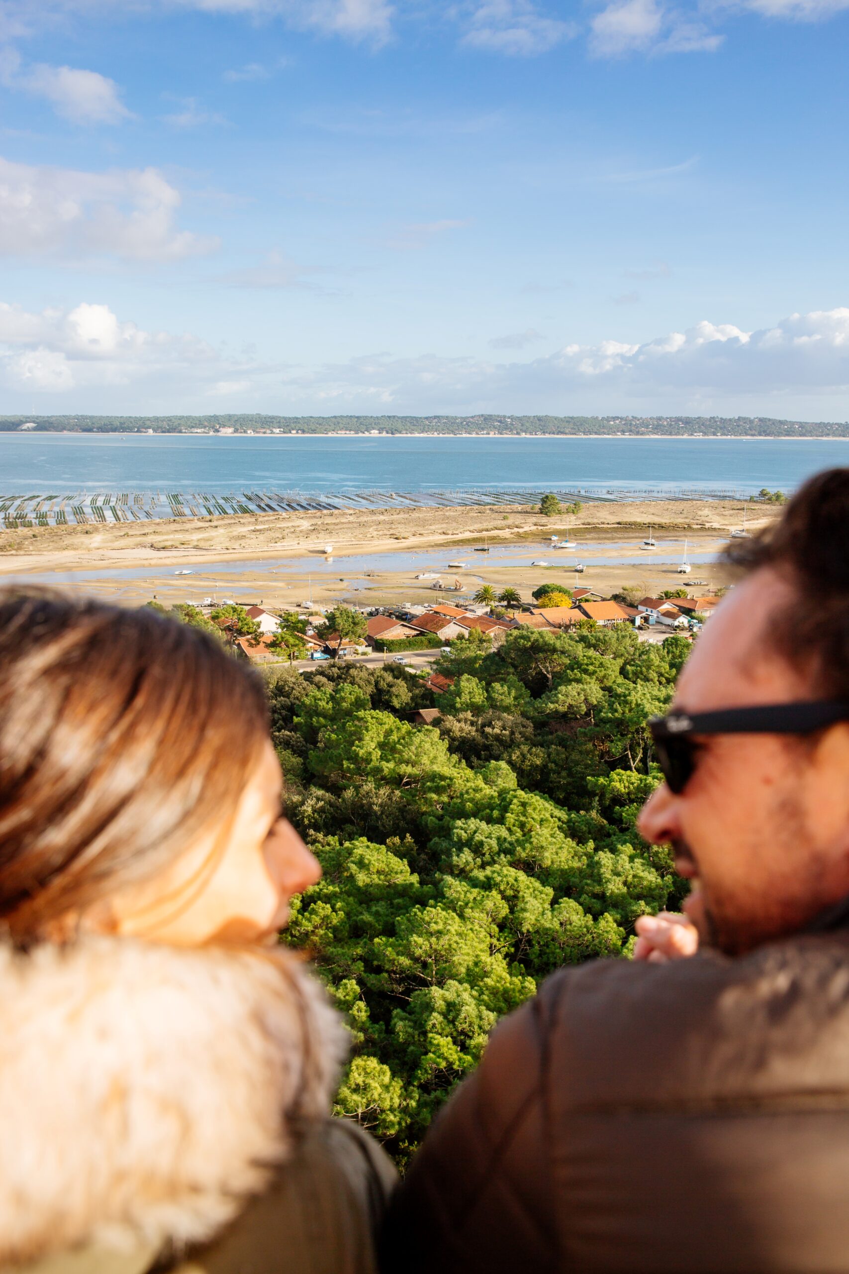Vue du phare du Cap Ferret.