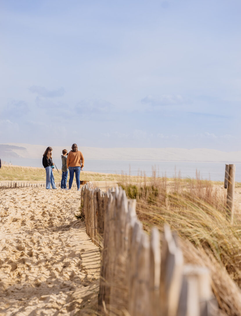 Vu de la pointe du Cap ferret.