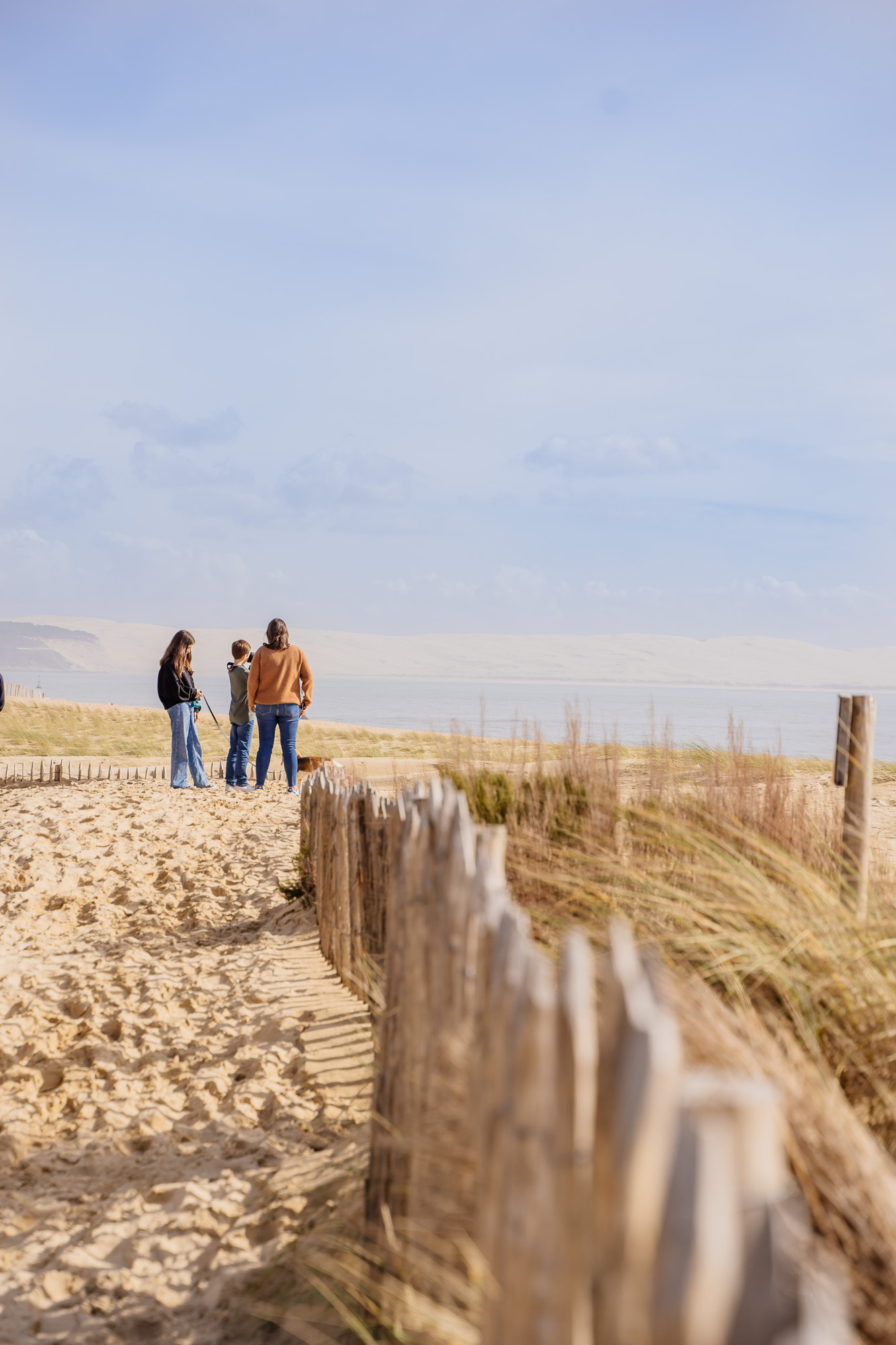 Vu de la pointe du Cap ferret.