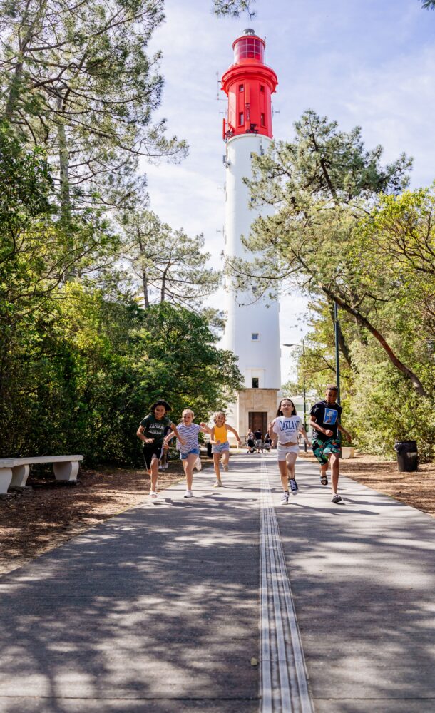 L'entrée du phare du Cap Ferret.