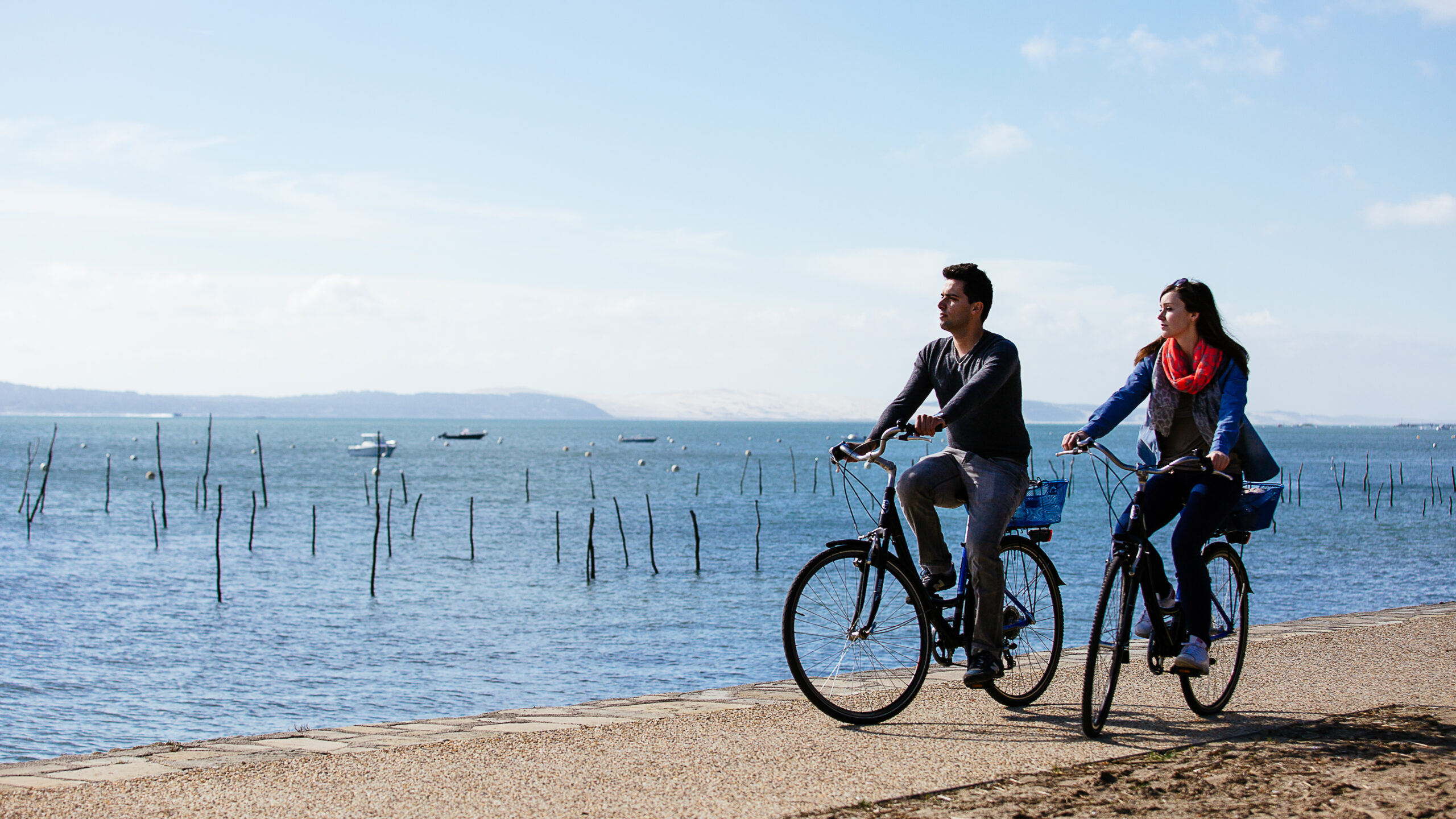 Balade à Vélo au bord du Bassin