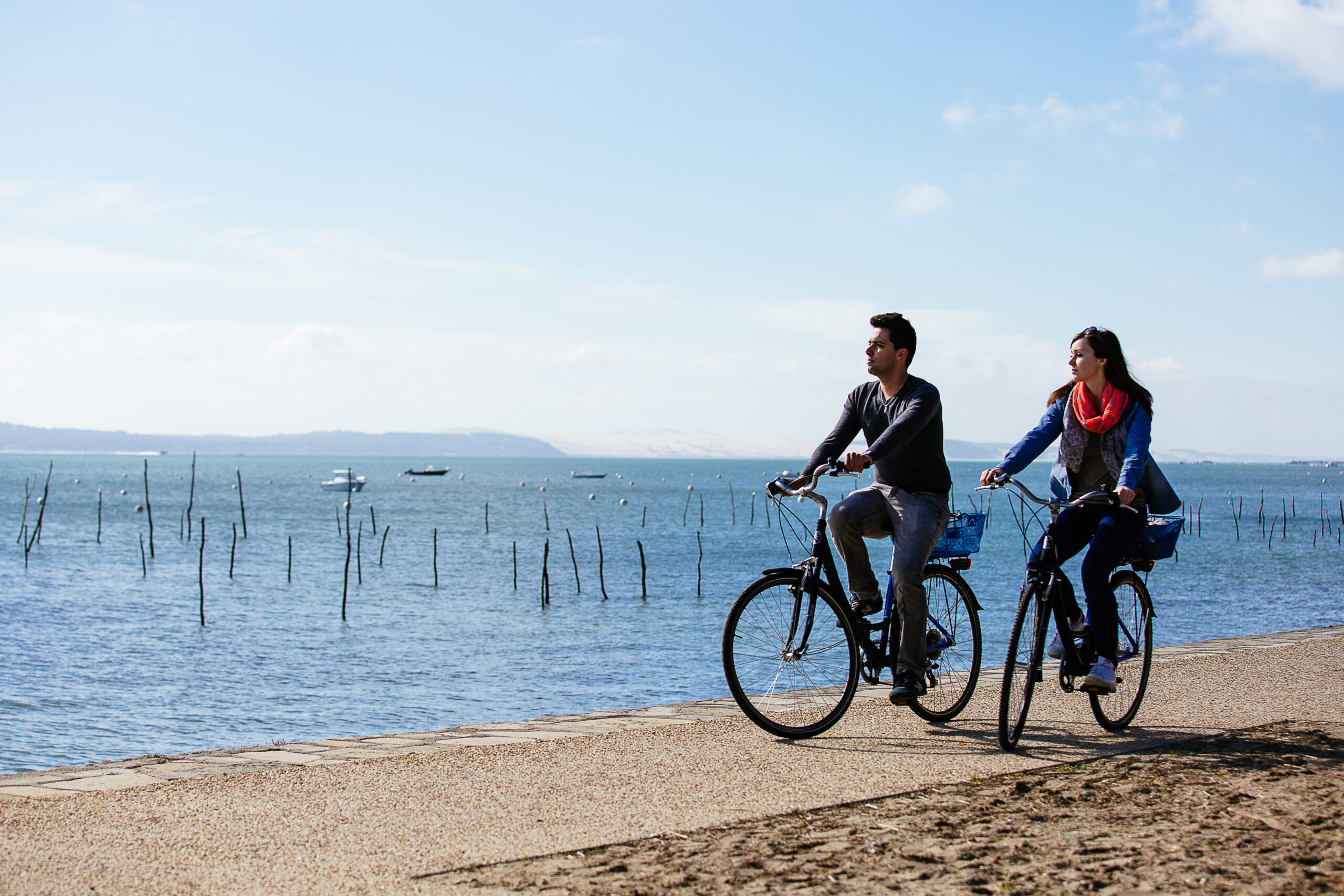Balade à Vélo au bord du Bassin