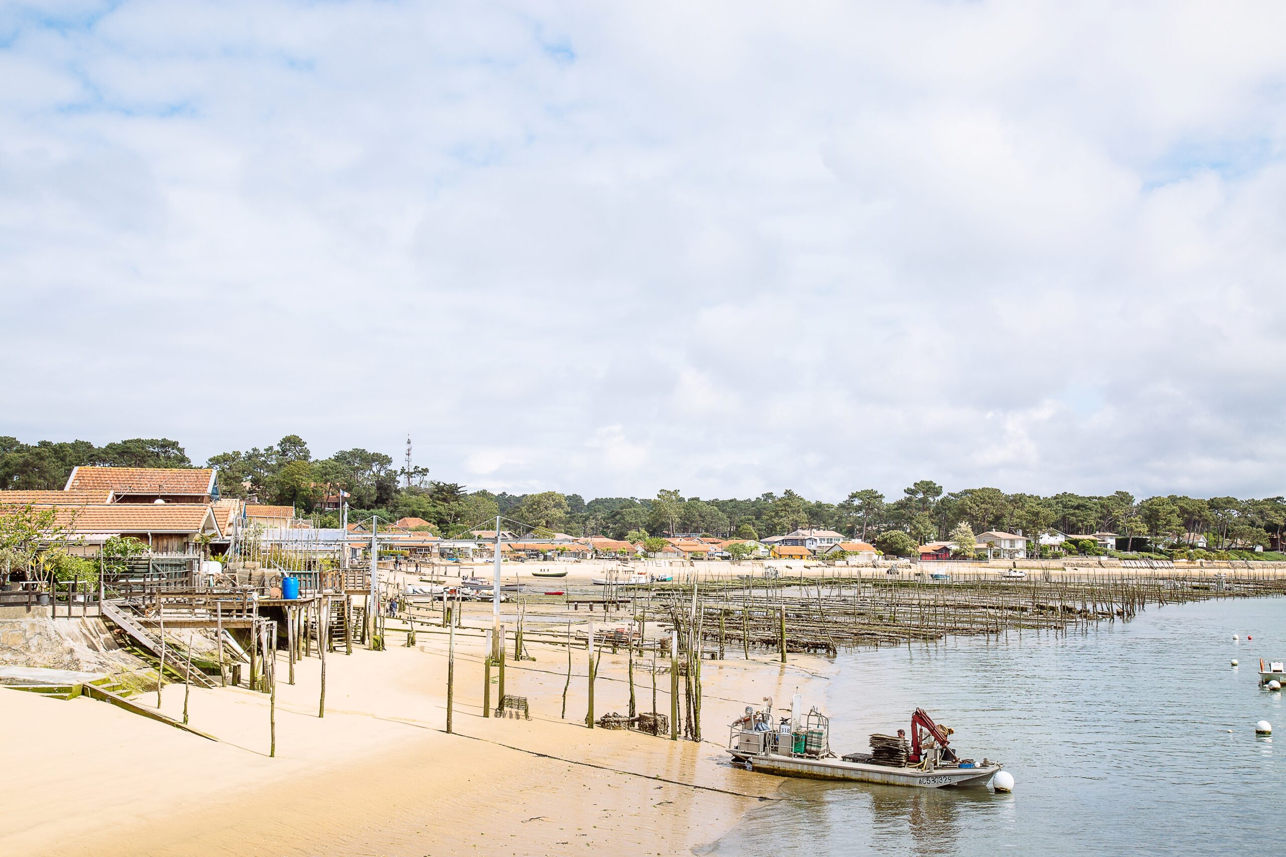 Vue du Bassin, au Canon.